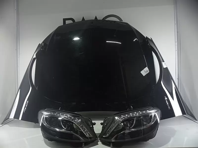 Mercedes S Serisi 222 Kasa Kaput-Çamurluk-Far Seti