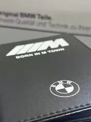BMW Born In M Town Ruhsat Kabı Siyah - 3