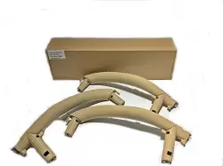 BMW X6 F16 İÇ KAPI KOLU TUTAMAK SET BEJ 3 PARÇA 51417345331 (3 Parça) - 2