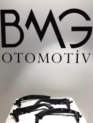 BMW G30 İÇ KAPI KOLU TUTAMAK SET SİYAH 4 PARÇA 51427438767 - 2