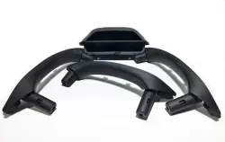 BMW X3 F25 İÇ KAPI KOLU TUTAMAK SET SİYAH 4 PARÇA 51417250307 - 2