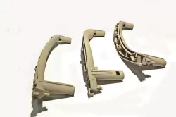 BMW X6 F16 İÇ KAPI KOLU TUTAMAK SET AÇIK BEJ 3 PARÇA 51417345333 (3 Parça) - 3