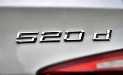 BMW 520d Bagaj Yazısı - 1