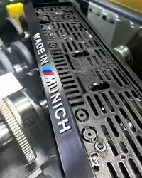 MADE IN MUNICH Orijinal Ön ve Arka Plakalık - 2