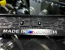MADE IN MUNICH Orijinal Ön ve Arka Plakalık - 3