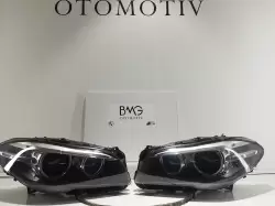 BMW F10 2011-2013 Yan Sanayi Xenon Sağ Sol Far - 1