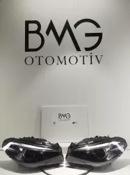 BMW F10 2011-2013 Yan Sanayi Xenon Sağ Sol Far - 5