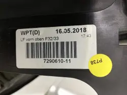 BMW F32 F33 F36 ÖN PANEL ALT MASKE BAKALİTİ 51747290610 - 6