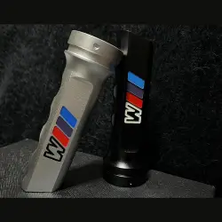 BMW M LOGOLU METAL EL FREN KAPAĞI GRİ - 1