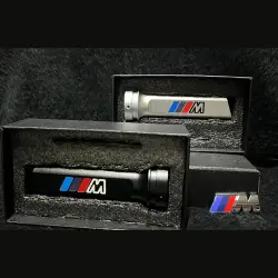 BMW M LOGOLU METAL EL FREN KAPAĞI SİYAH - 5
