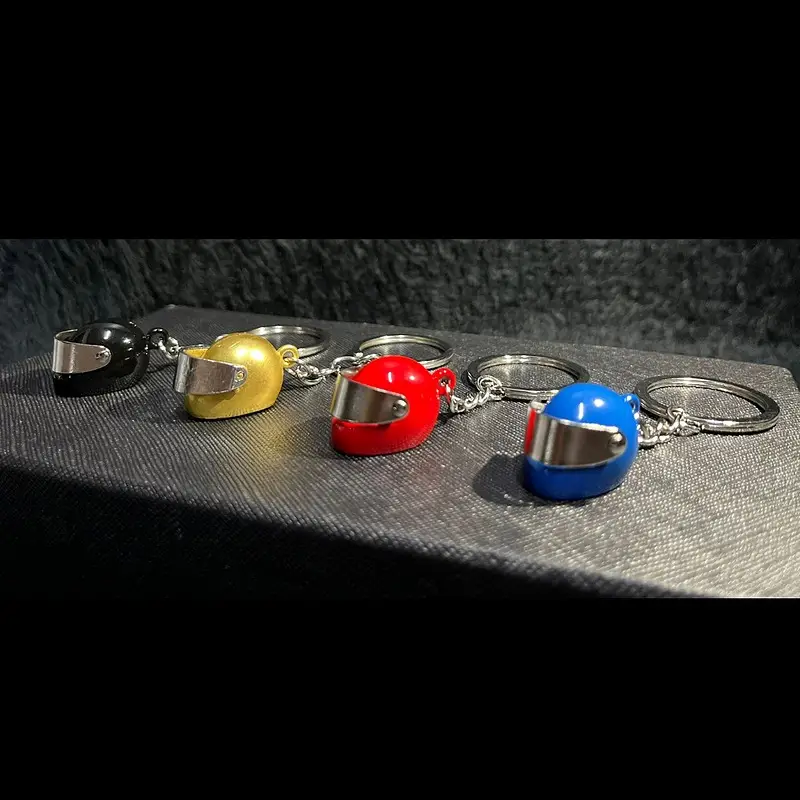 BMW METAL KASK ANAHTARLIK -KIRMIZI-