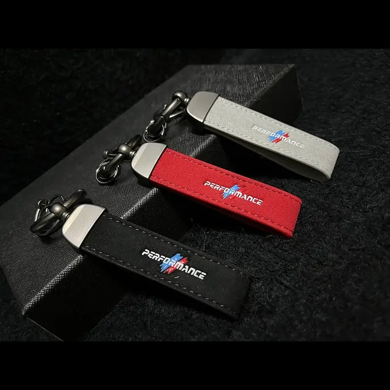 BMW M PERFORMANCE SÜET ANAHTARLIK -GRİ-
