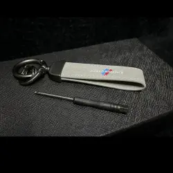 BMW M PERFORMANCE SÜET ANAHTARLIK -GRİ- - 2