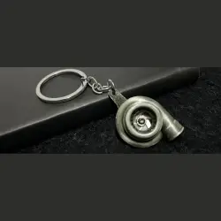 TURBO METAL ANAHTARLIK GRİ - 1