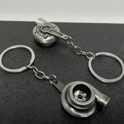 TURBO METAL ANAHTARLIK GRİ - 2