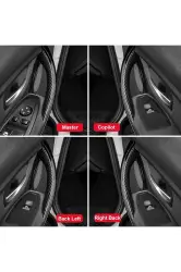 BMW F30 DIŞ KAPI KOLU TUTAMAK SET KARBON FİBER 4 PARÇA 2012-2019 - 2