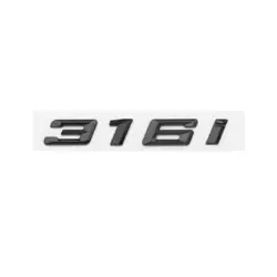 Bmw 316i Siyah Bagaj Yazısı İthal Ürün A++ Kalite - 1