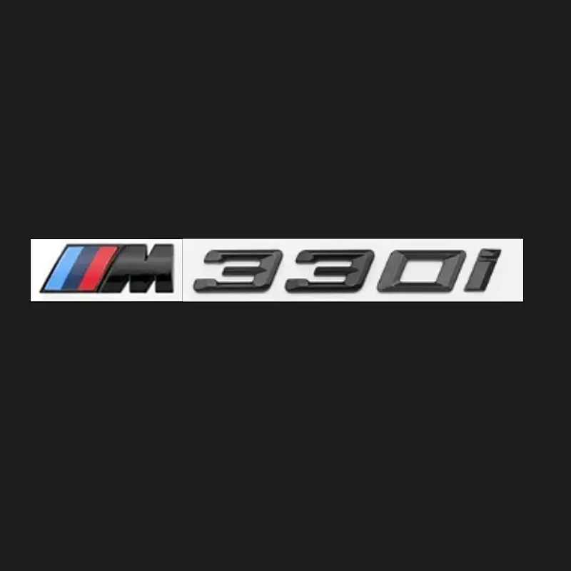 Bmw M 330i Siyah Bagaj Yazısı İthal Ürün A++ Kalite M LOGO UZUNLUK (4.5 CM)