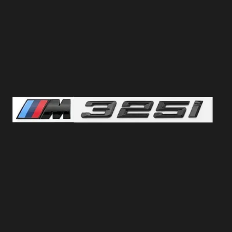 Bmw M 325i Siyah Bagaj Yazısı İthal Ürün A++ Kalite M LOGO UZUNLUK (4.5 CM)