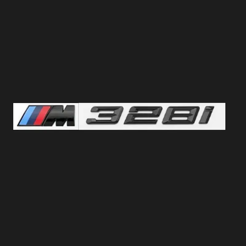 Bmw M 328i Siyah Bagaj Yazısı İthal Ürün A++ Kalite M LOGO UZUNLUK (4.5 CM)