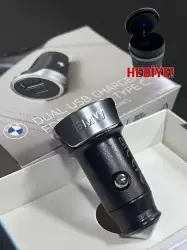 BMW LİSANSLI ORJİNAL ARABA HIZLI ŞARJ SOKETİ TYPE/A TYPE/C (OTO KÜLLÜK HEDİYELİ) - 1