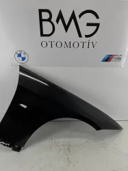 BMW E92 - E93 Sağ Ön Çamurluk 41357168988 (Siyah Mat)