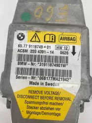 BMW E63 Airbag Beyni Beyni 65779118749 | E63  Airbag Kontrol Ünitesi ( Orjinal)