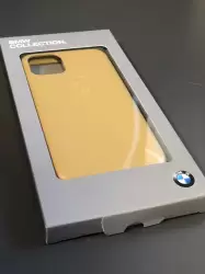 Bmw Colleciton Lisanslı Iphone11 Pro Orijinal Deri Telefon Kılıfı