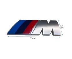 BMW M Çamurluk Logosu Paslanmaz Çelik