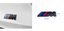 BMW M Çamurluk Logosu (Siyah)