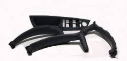 BMW X6 E71 İÇ KAPI KOLU TUTAMAK SET SİYAH 4 PARÇA 51416975791 