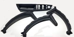 BMW X6 E71 İÇ KAPI KOLU TUTAMAK SET SİYAH 4 PARÇA 51416975791 