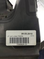 BMW F32 F33 F36 ÖN PANEL ALT MASKE BAKALİTİ 51747290609