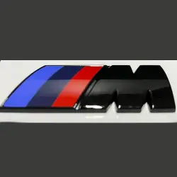 BMW M ÇAMURLUK LOGOSU SİYAH 7 cm